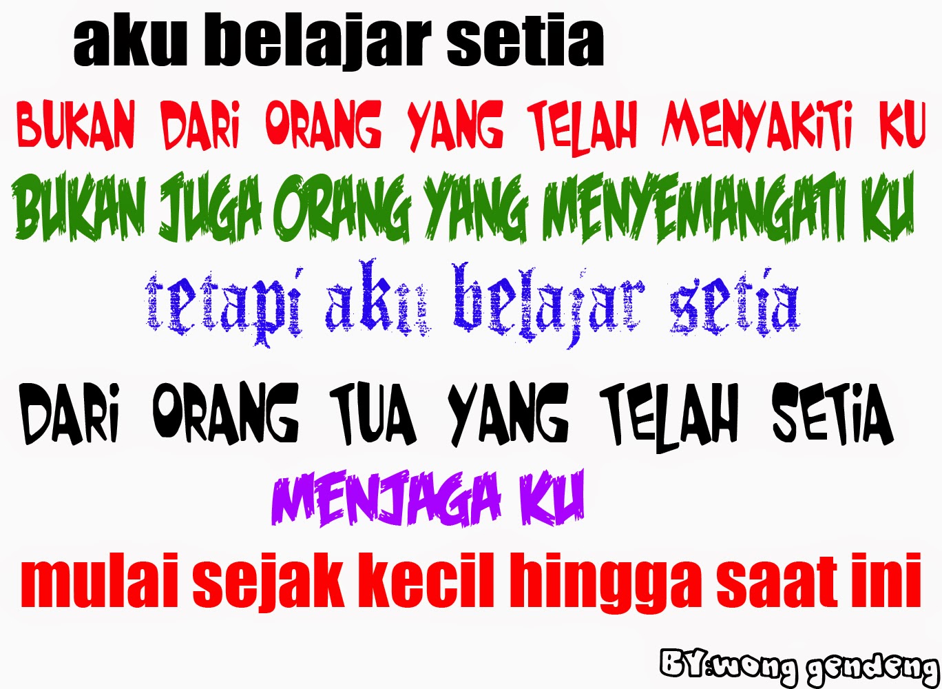 Kata Cinta Anak Bengkel Cikimm Com