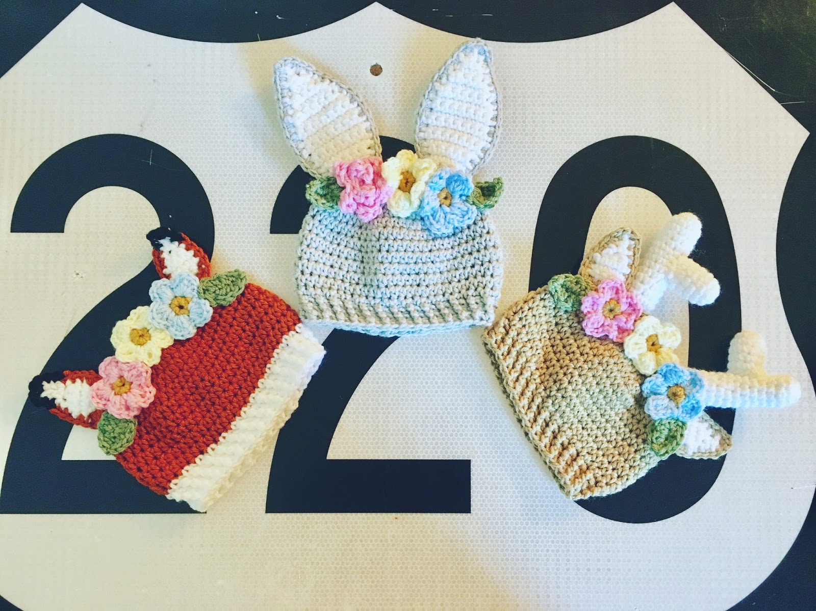 Flower Crown Animal Hats