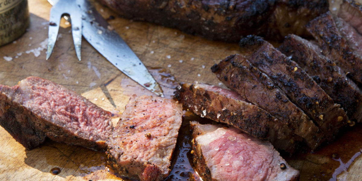 GOOD FOODIE Grilled New York Strip Steaks