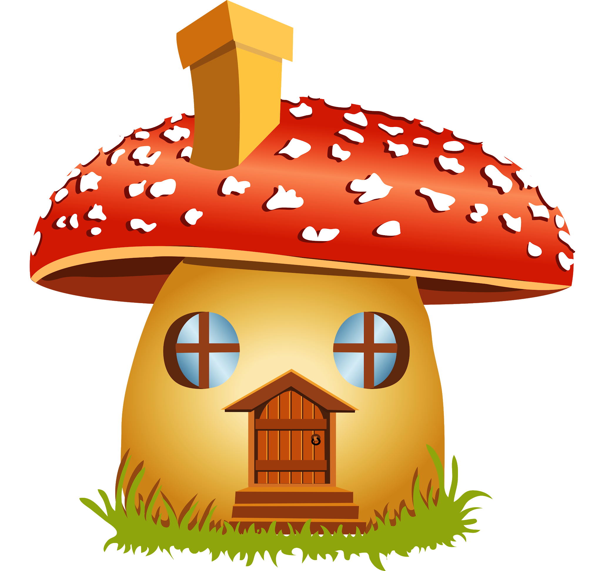 Фруктовый домик. Сказочный домик для детей. Дом гриб. Домик-гриб. Домик - грибок.
