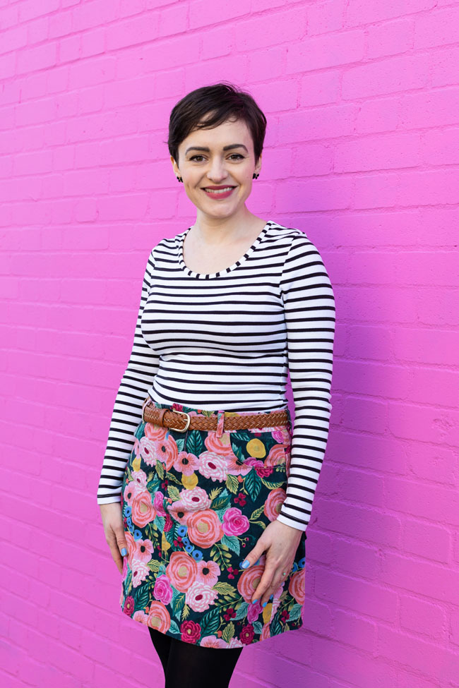 Tilly's Rifle Paper Co Ness Skirt - Tilly and the Buttons