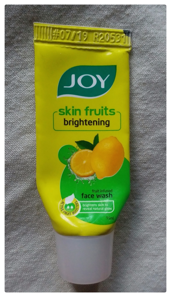 Joy Skin Fruits Brightening Face Wash Review