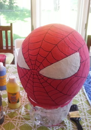 Spiderman piñata handmade piñata spiderman