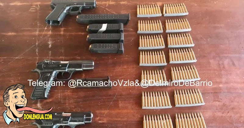 Donlengua: General de Brigada detenido con armas municiones y mercurio en El Guapo
