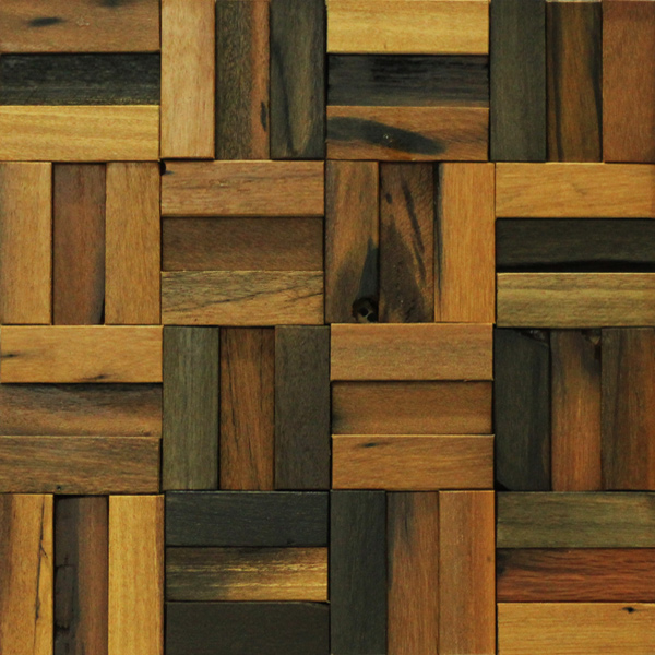 3D Wood wall panels.