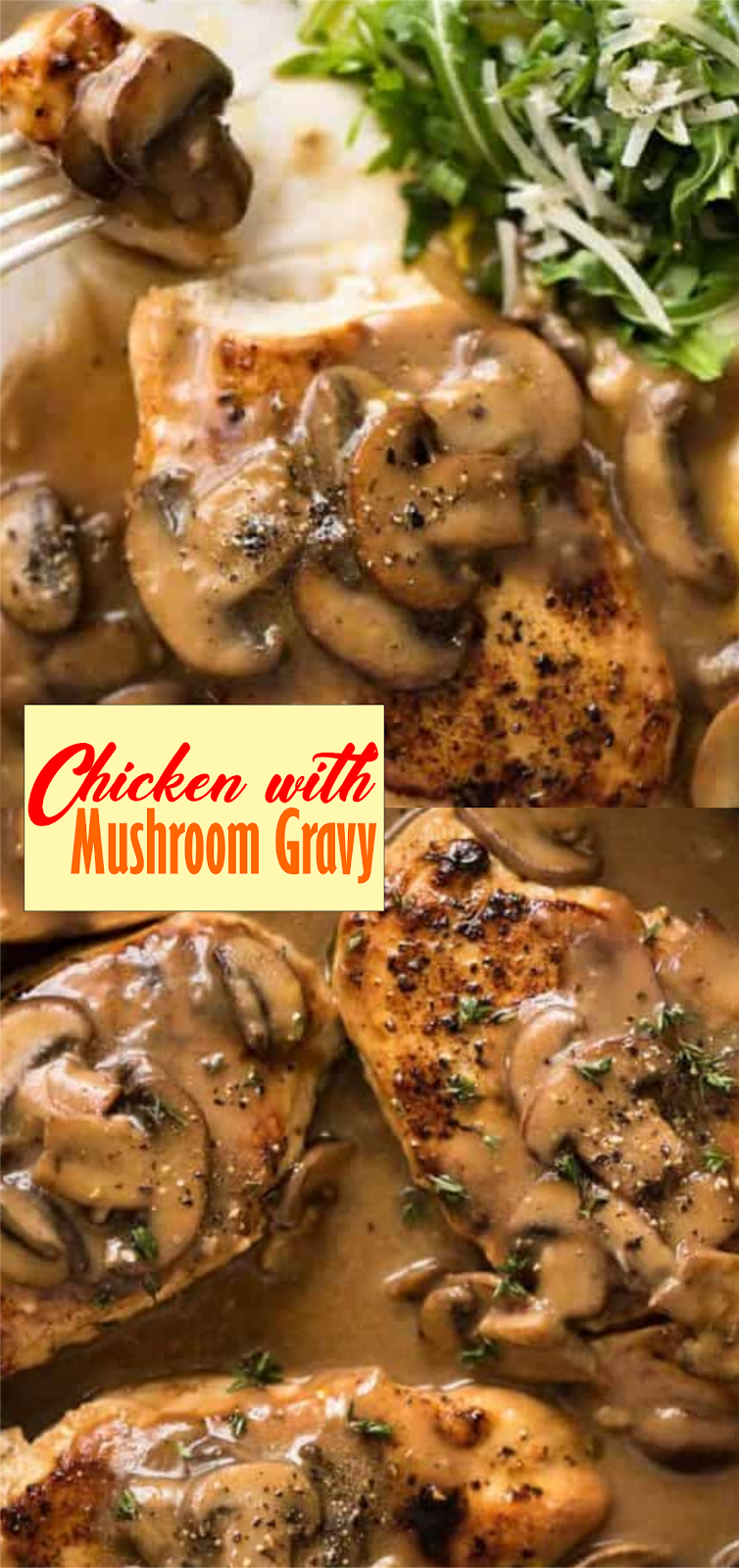 Chicken with Mushroom Gravy EAT
