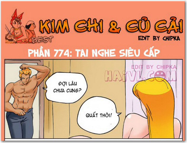 Kim chi va cu cai phan 774 - Tay nghe sieu cap. Xem truyện tranh 18+ Kim chi và củ cải phần 774 : Tay nghe siêu cấp