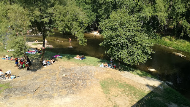 Rio Homem na Praia Fluvial de Loureira