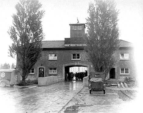 Image result for dachau concentration camp entrance