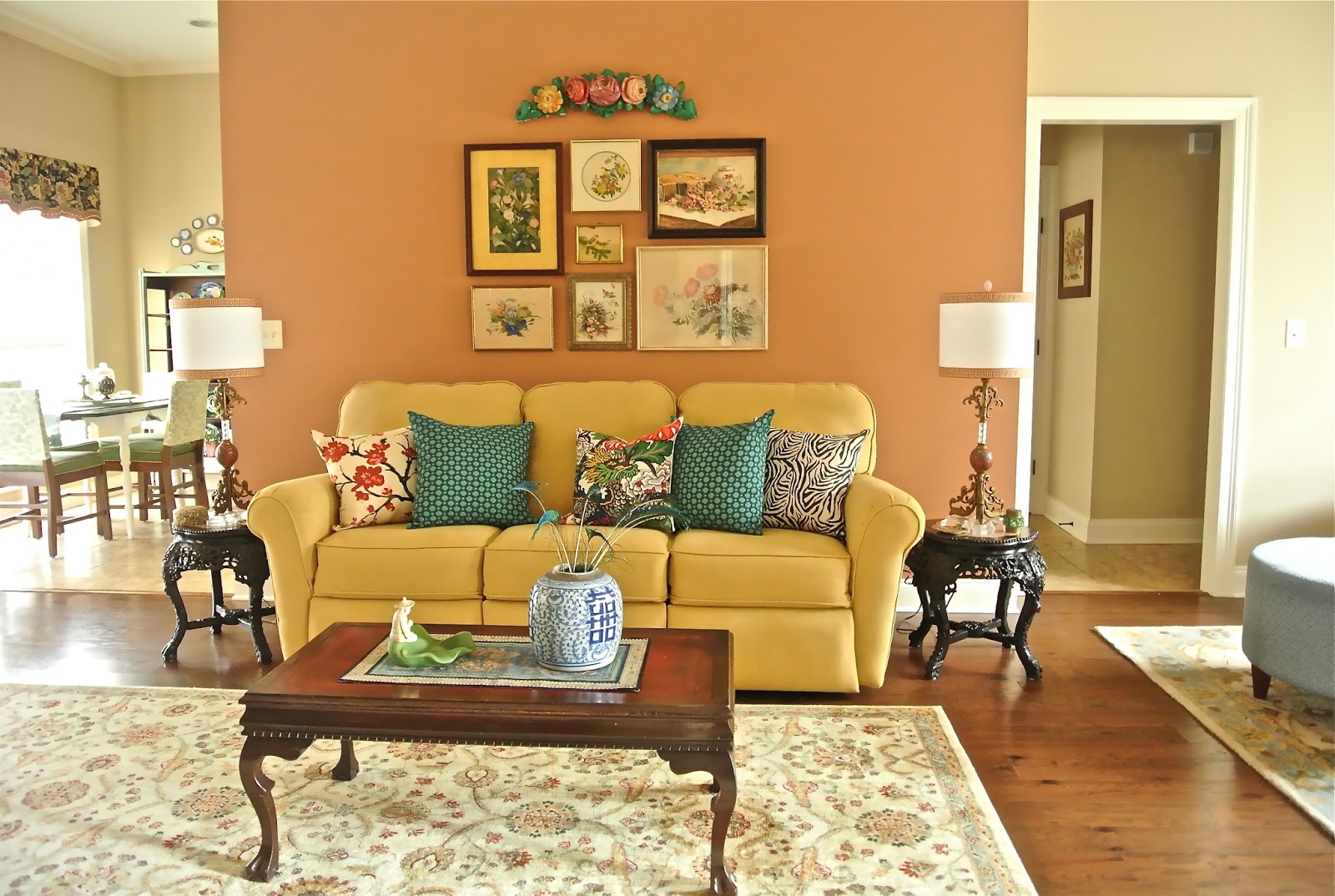 Touching the Past: Adding an accent wall