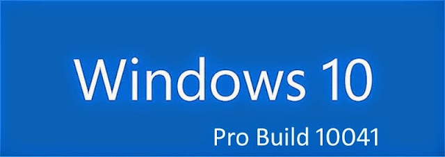 Windows 10 Pro Build 10041