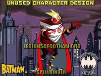 The Batman Cartoon Unused Charatcter Design Artwork Spellbinder The Batman Cartoon Unused Charatcter Design Artwork Spellbinder