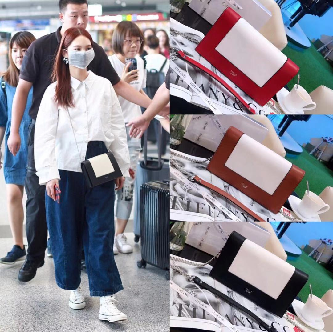 celine frame clutch bag