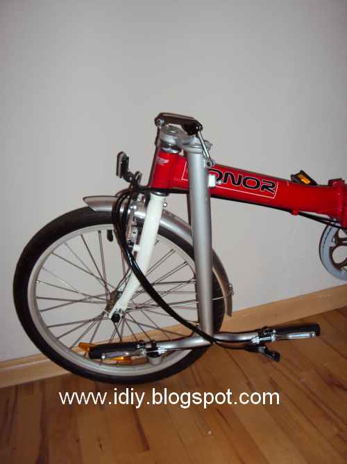 handlebar post folding box