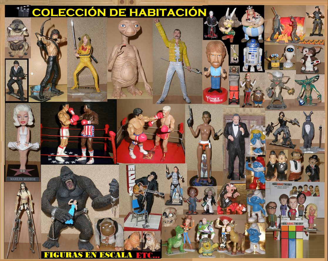 Colección de Habitación                Figuras en Escala etc....
