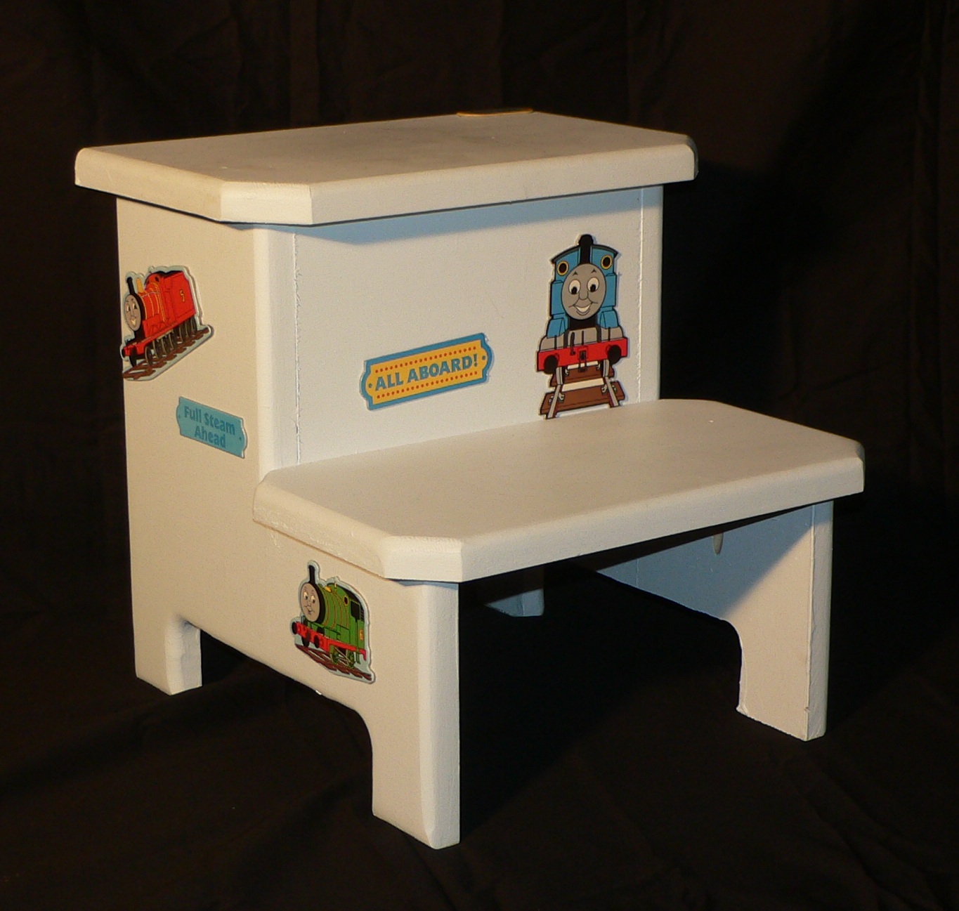 Twisted Hammer Custom Woodworking Children's Step Stool
