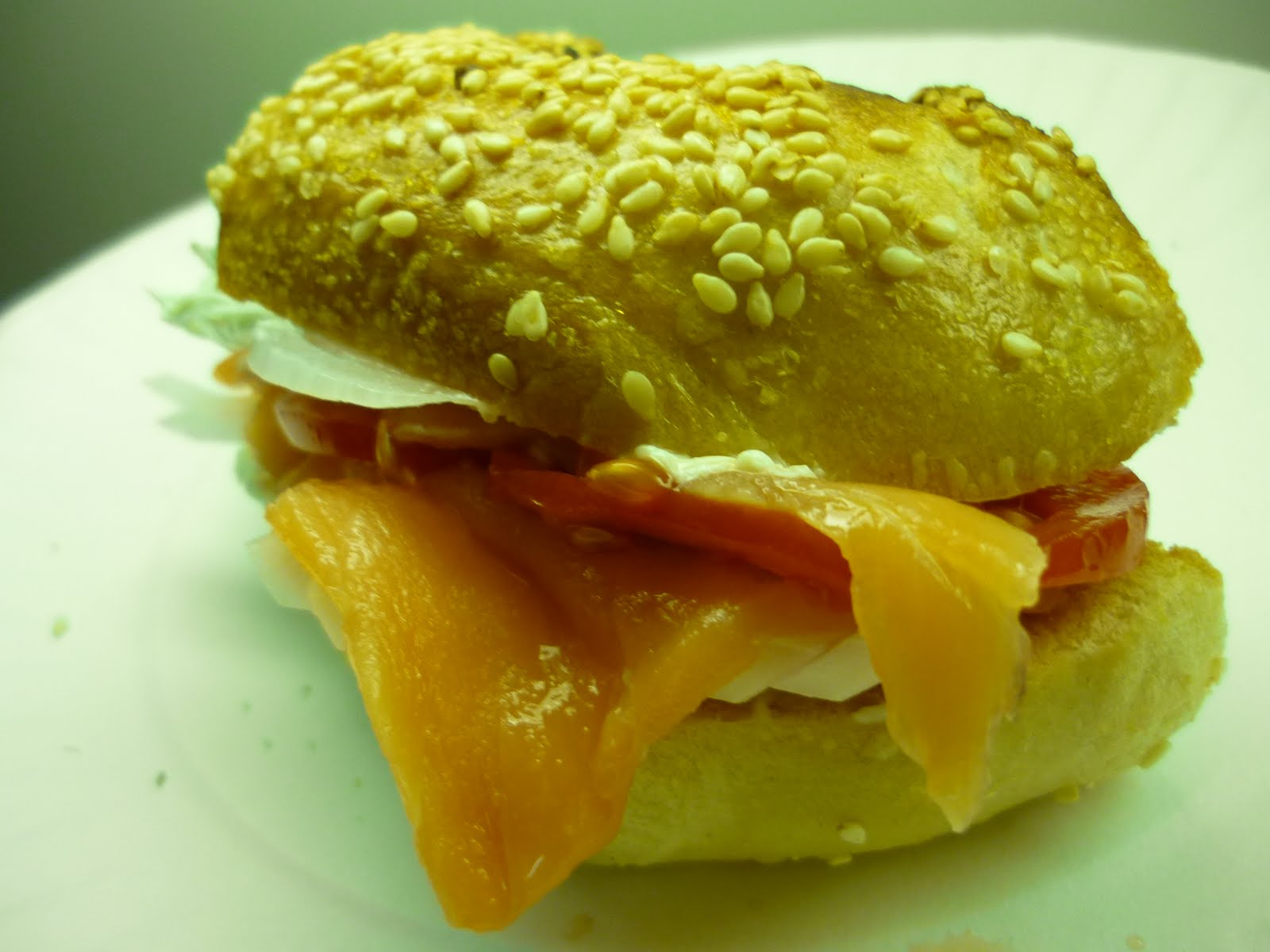 Smokin' Chokin' and Chowing with the King New York Bagel & Bialy