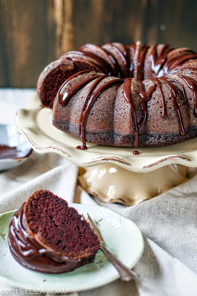 Notes from My Food Diary Double Chocolate Sour Cream Bundt Cake
