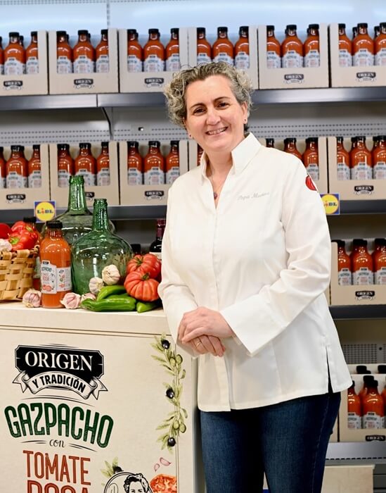 gazpacho de pepa muñoz para lidl españa