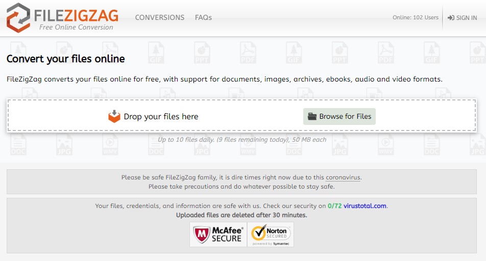How to convert odp file to ppt file