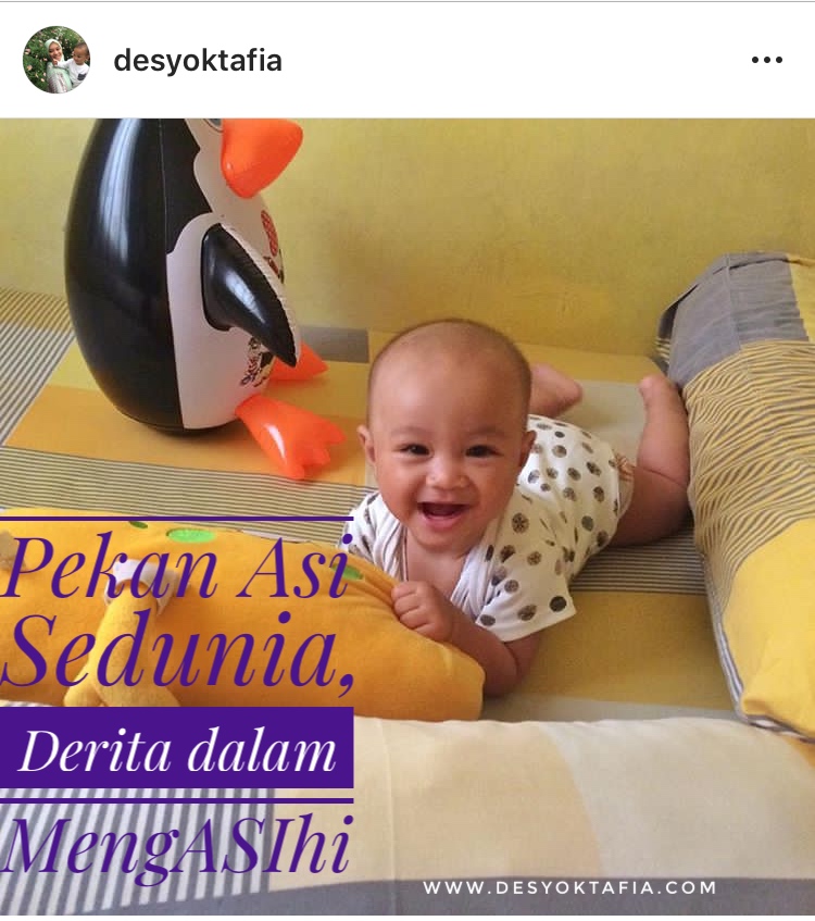 Pekan Asi Sedunia, Derita dalam MengASIhi ~ Si Ibuk