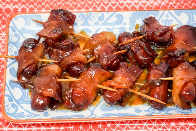 Air Fryer Bacon Wrapped Smokies