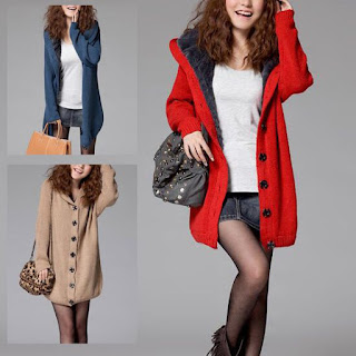 ふわふわ☆あったか裏ボア付きパーカー♪