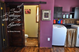 Country Fair Blog Party: Small Bathroom Remodel