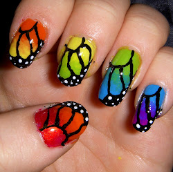 butterfly nails wings quixii