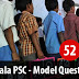 Kerala PSC - Model Questions English - 52