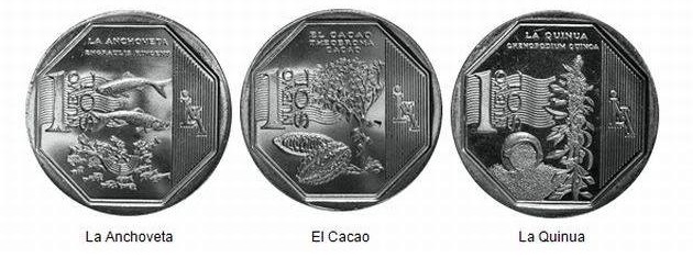 coleccion de monedas recuersos naturales del peru, banco central de reservas del peru