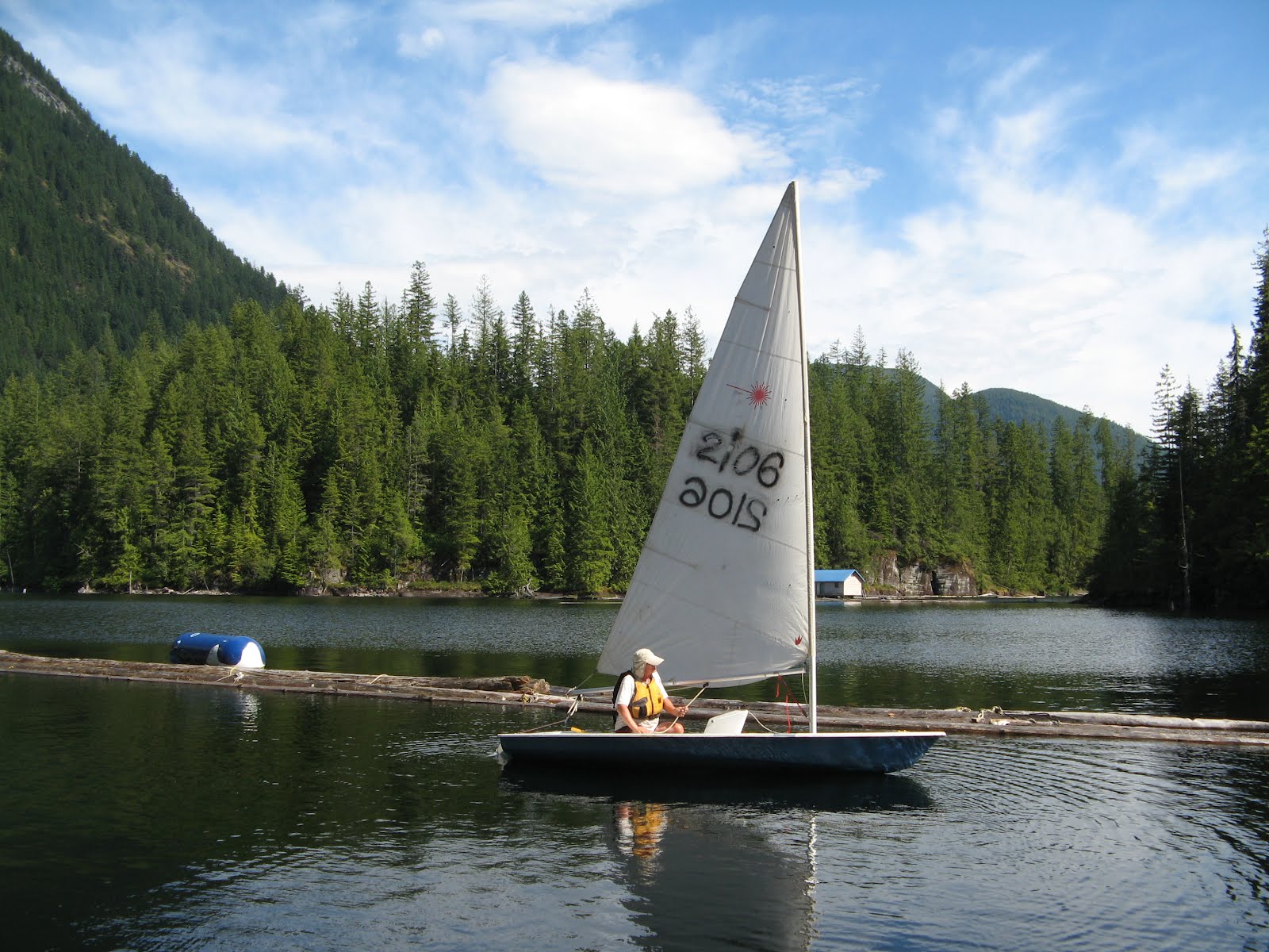 Powell River Books Blog Laser Sailboat