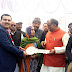 राज्यमंत्री गिरीश यादव ने आवास कैम्प का किया उद्घाटन