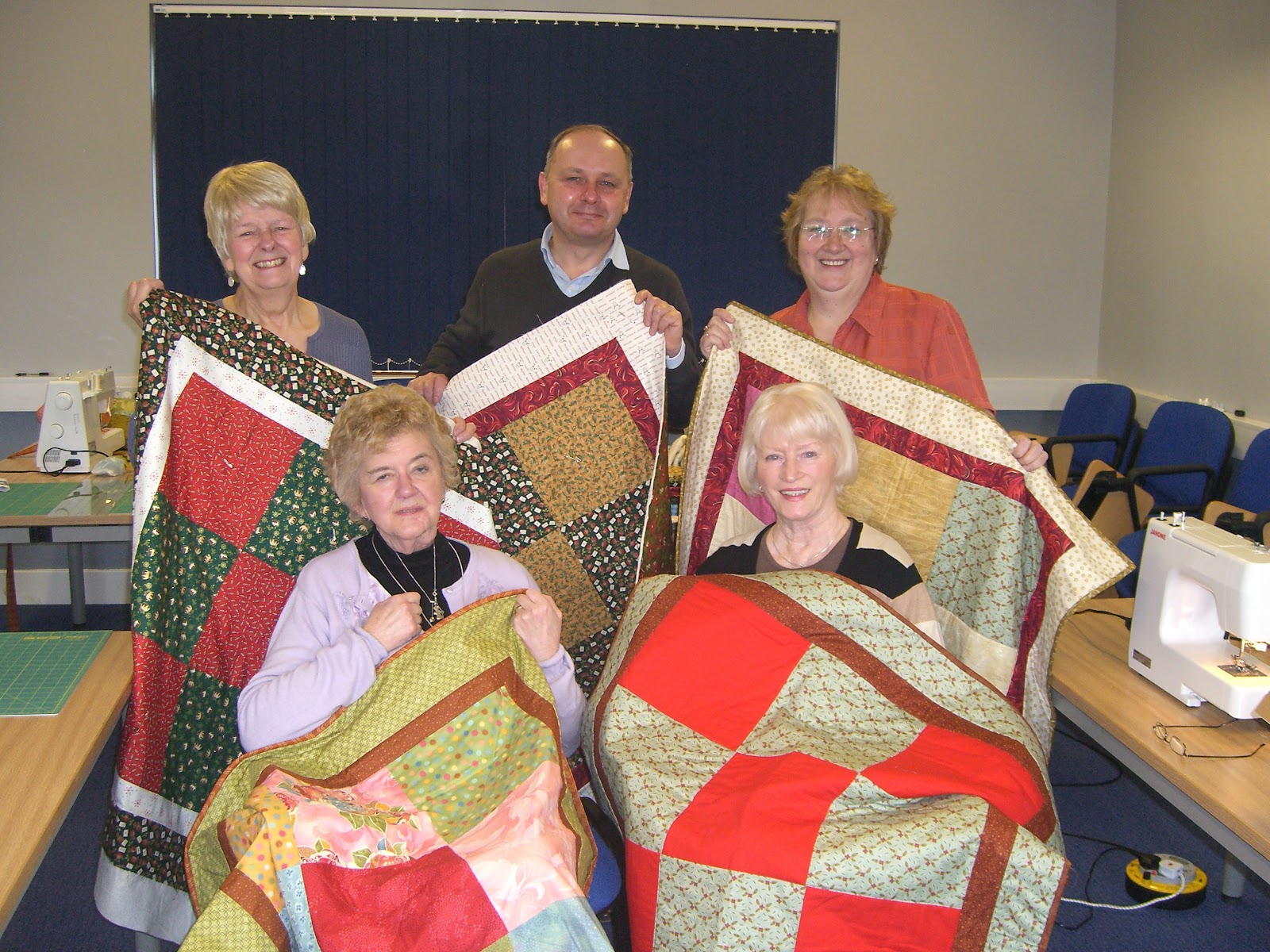 All Things Quilting Community gets involved in quilt project in Dumfries