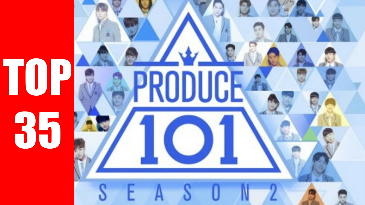 [Second Round Results Produce 101 Season 2] Ranking Trainees 35 To 1 Can Continue the Competition