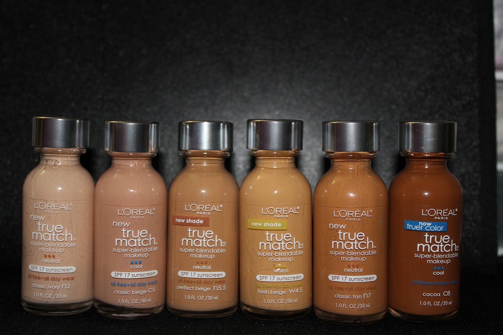 ybeautygirl101 Loreal Paris "True Match" Foundations