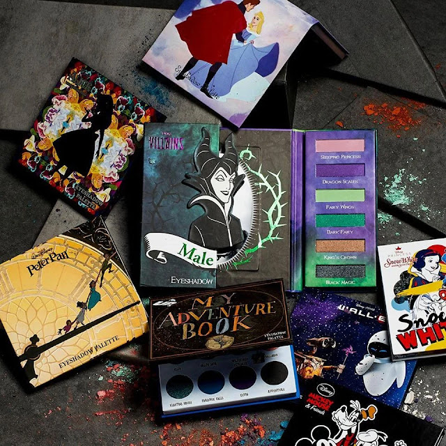 Hot Topic Disney Princess Eyeshadow Palettes