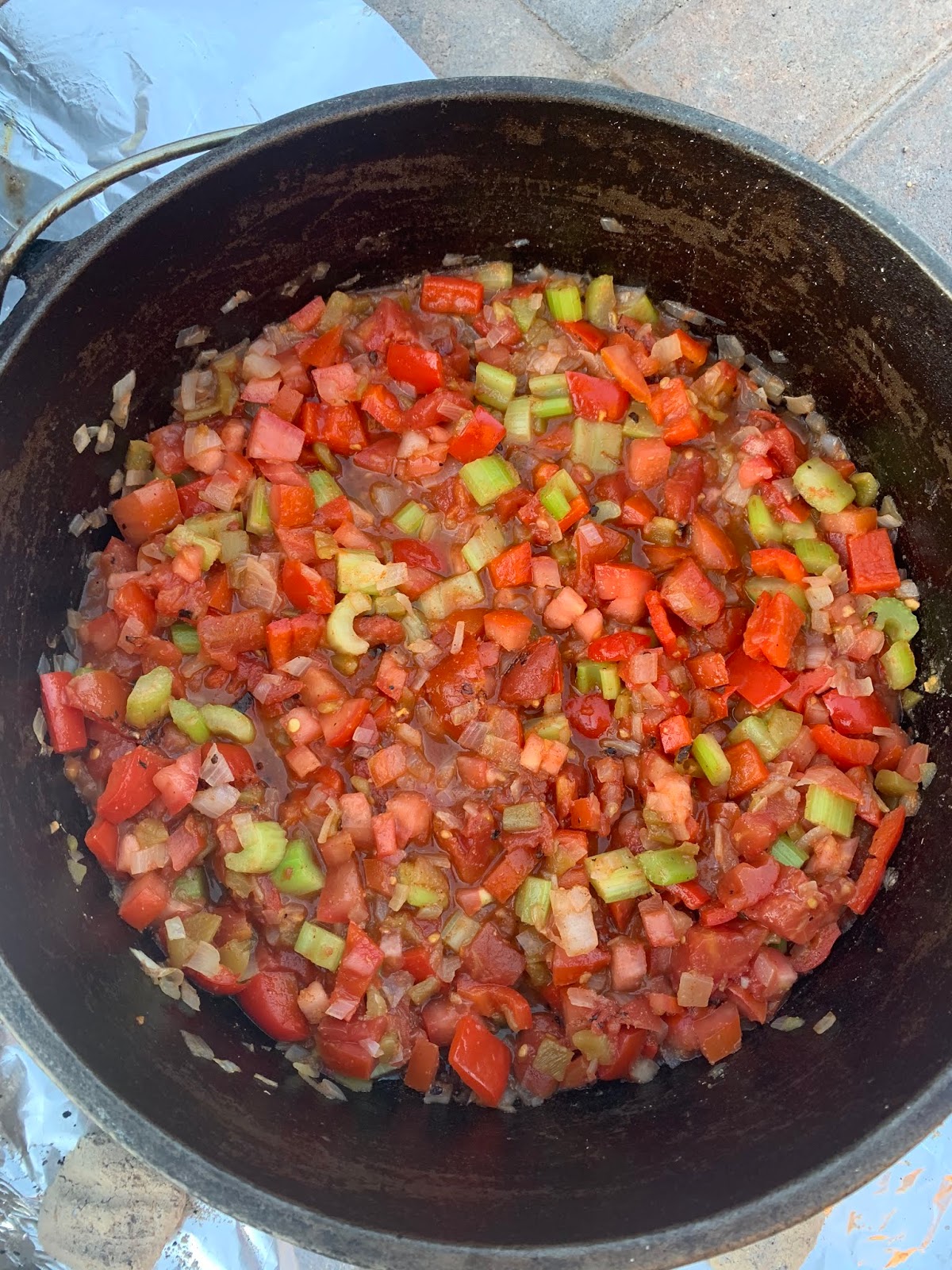 BYU Dutch Oven and Camp Cooking Chicken Tortilla Soup