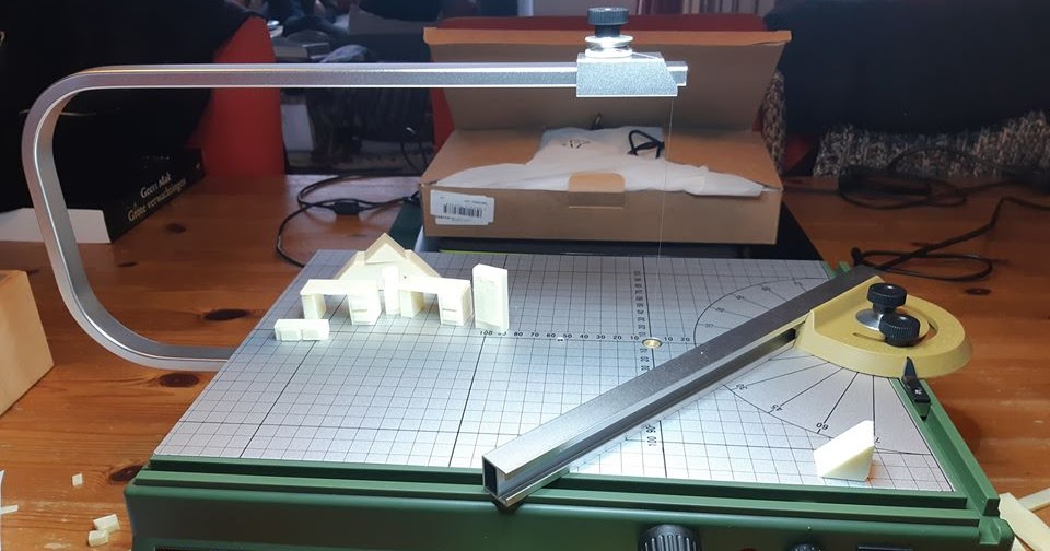 Pijlie´s Wargames Blog Proxxon Styrofoam cutter first tryout