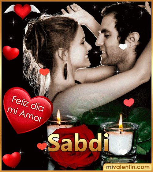 Feliz día San Valentín Sabdi