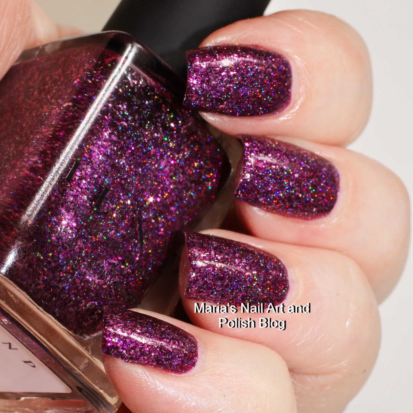 Marias Nail Art and Polish Blog: ILNP Cherry Luxe and XO swaches