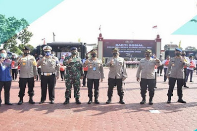 Bakti Sosial Alumni AKPOL'' 91 Bagikan Paket Sembako Serentak Se Indonesia