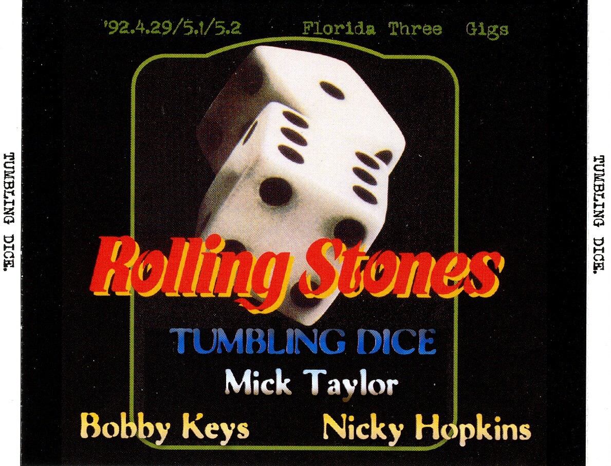 Soundaboard Tumbling Dice Mick Taylor Nicky Hopkins & Bobby Keys LIVE
