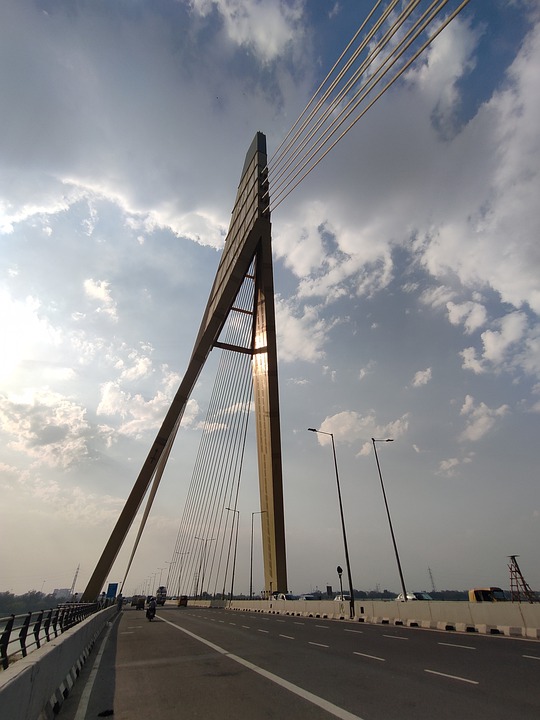 Signature Bridge Delhi, India