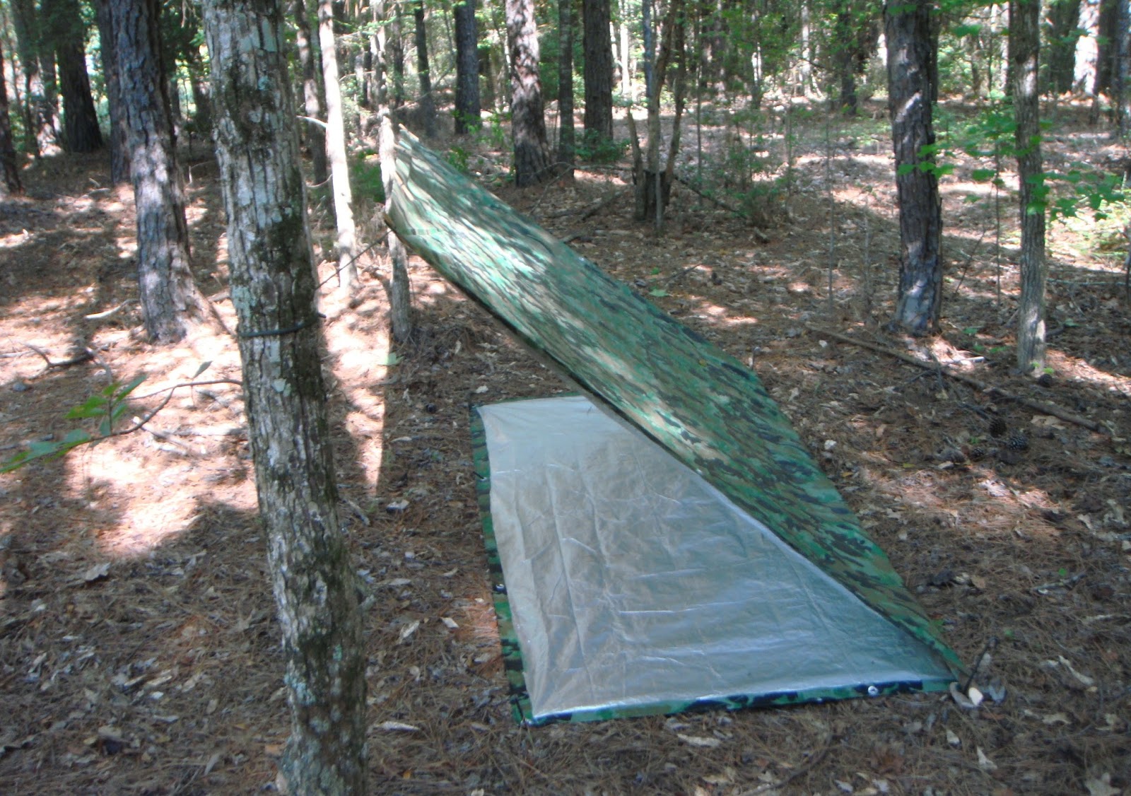 Sensible Survival Make an Inexpensive Reflector Tarp for a Warm