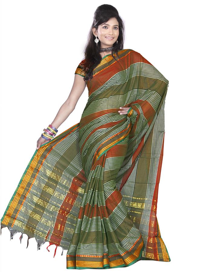 latest cotton sarees designs