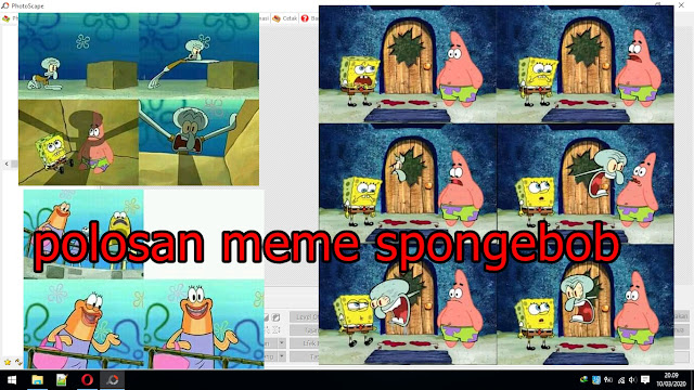 polosan meme spongebob