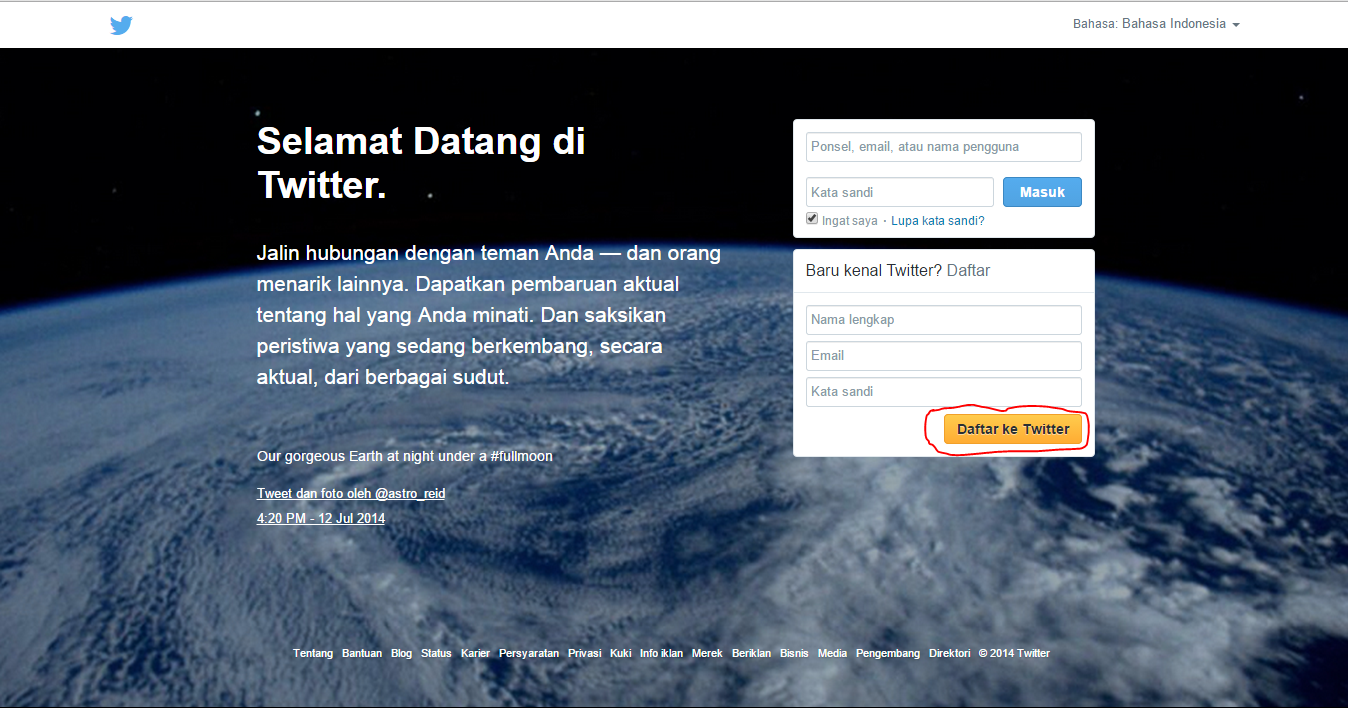 Cara Membuat Akun Twitter Tebaru 2015 | Cara Membuat ~ Panduan Mudah