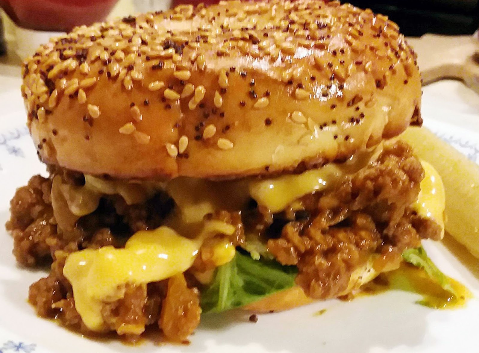 Cooking With Mary and Friends Cheeseburger Minced Meat Sandwiches