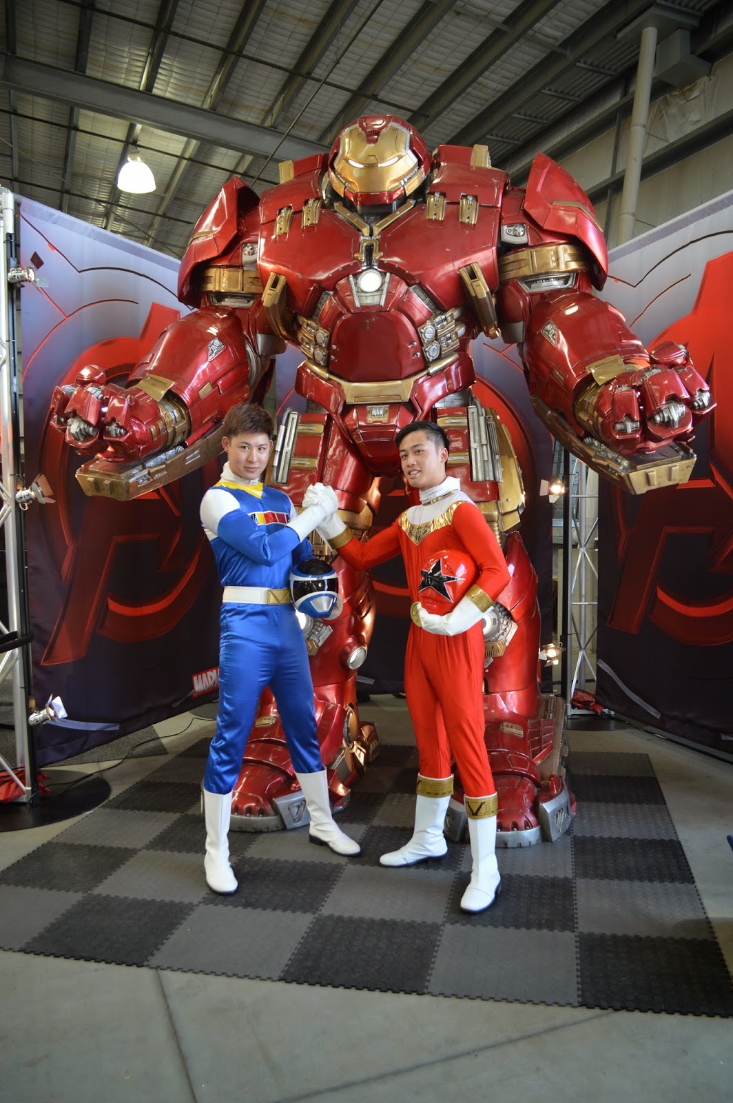 Zeo Ranger Red at SUPANOVA 2015 Melbourne Little Toy Box